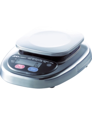 日本 AND 艾安得 HL1000WP-K防塵、防水?dāng)?shù)碼秤附帶水貨鑒定1000g