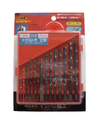 進口 ISHIHASHI 株式會社  EXD-13P-IS額外正宗鉆頭13本組套（聚箱）