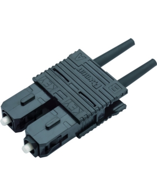 原裝進(jìn)口 PANDUIT （電源，接地連接器等）  FSCDMC5 BL雙絞線研磨后的SC光連接器雙絞線OM2